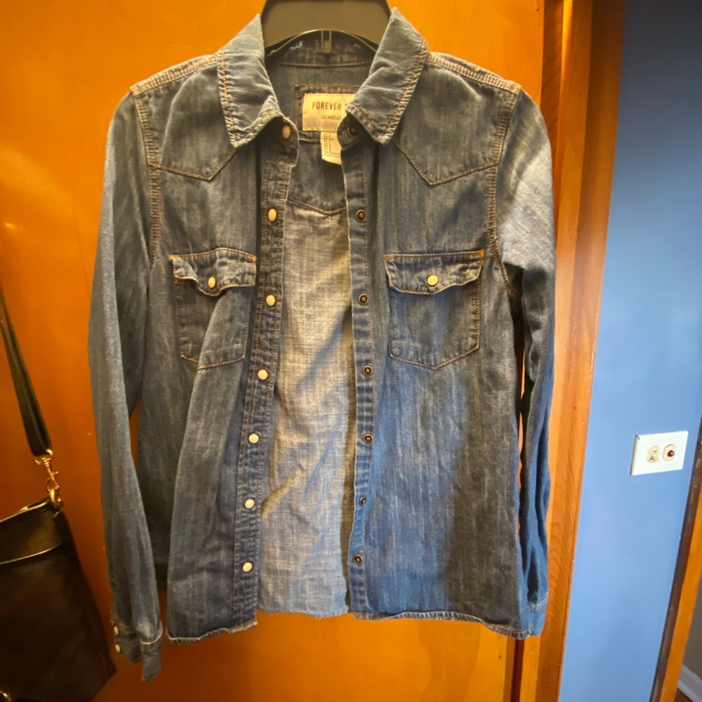 Denim shirt